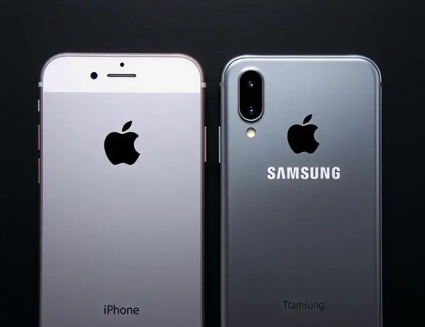 iPhone vs Samsung: битва титанов
